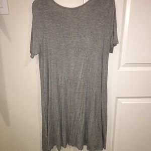 Grey swing dress